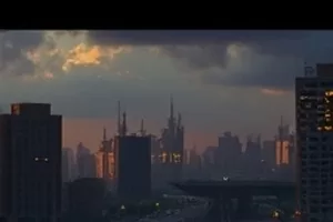 奇幻剧《拾光者》封面，老式座钟里散出的细碎光点